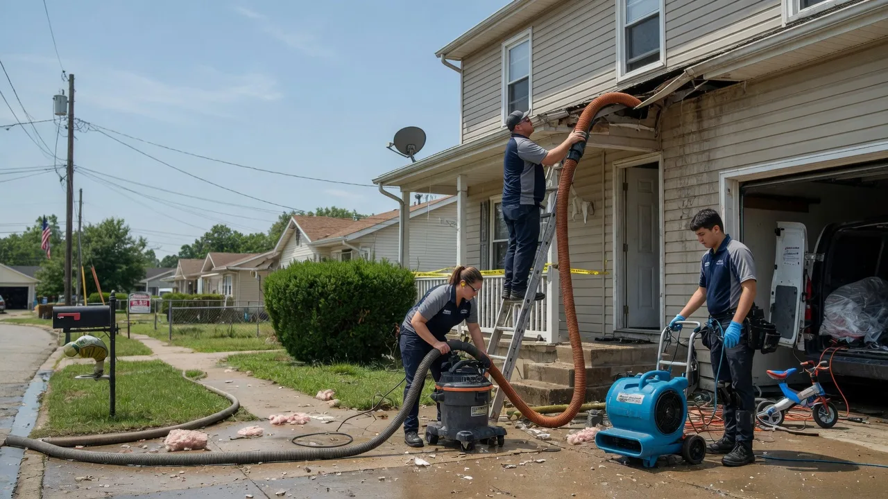 Water Damage Restoration in Maybeury, WV near me